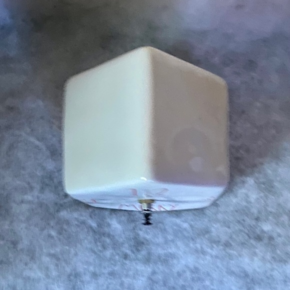 Rae Dunn White & Red Ceramic Merry House Clock - NWT - Picture 5 of 10